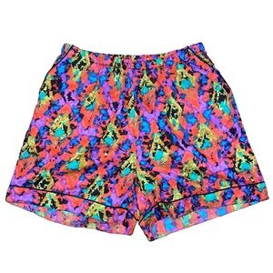 NWT Connor & Blake Brielle Shorts Y2K Streetwear Boho Dopamine Maximalist Resort